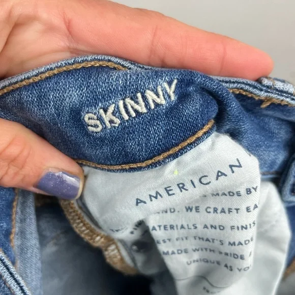 American Eagle Outfitters Super Stretch Skinny Jeans 0 - Picture 10 of 12